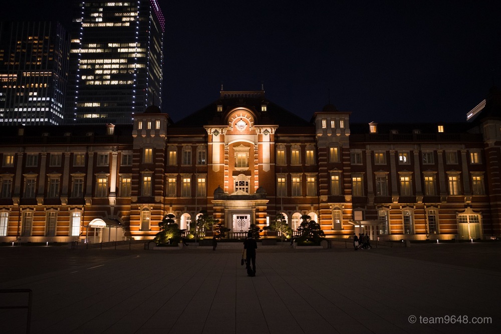 GR3 作例　夜間　東京駅