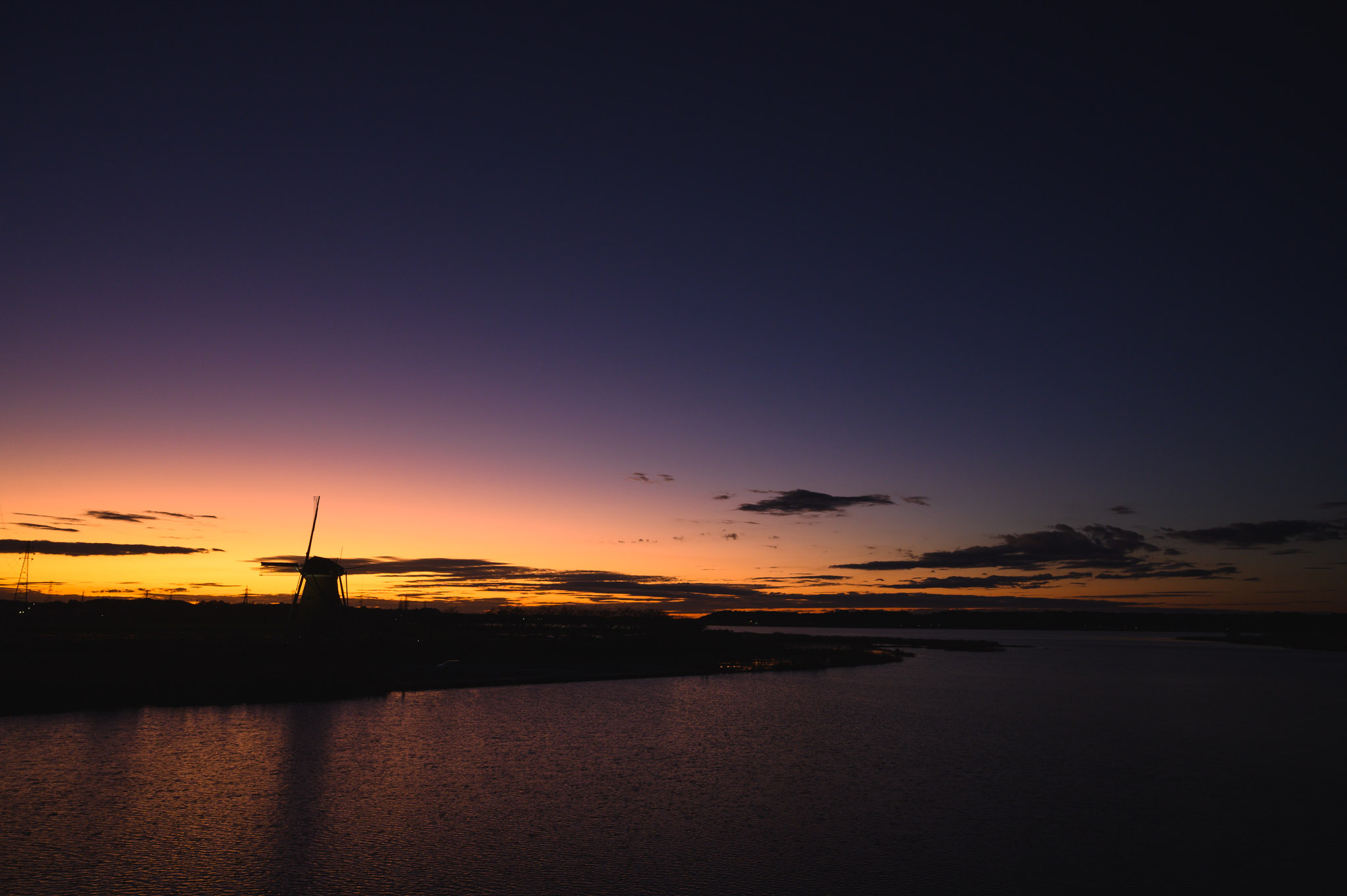 Nikon Z6で撮った佐倉の夕陽